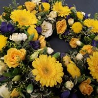 Yellow Flower Wreath