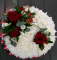 Based Flower Posy Pad Funeral Tribute