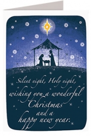 Quickview main image Silent Night Christmas Card