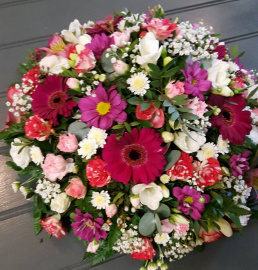 Loose Flower Posy Pad Funeral Tribute